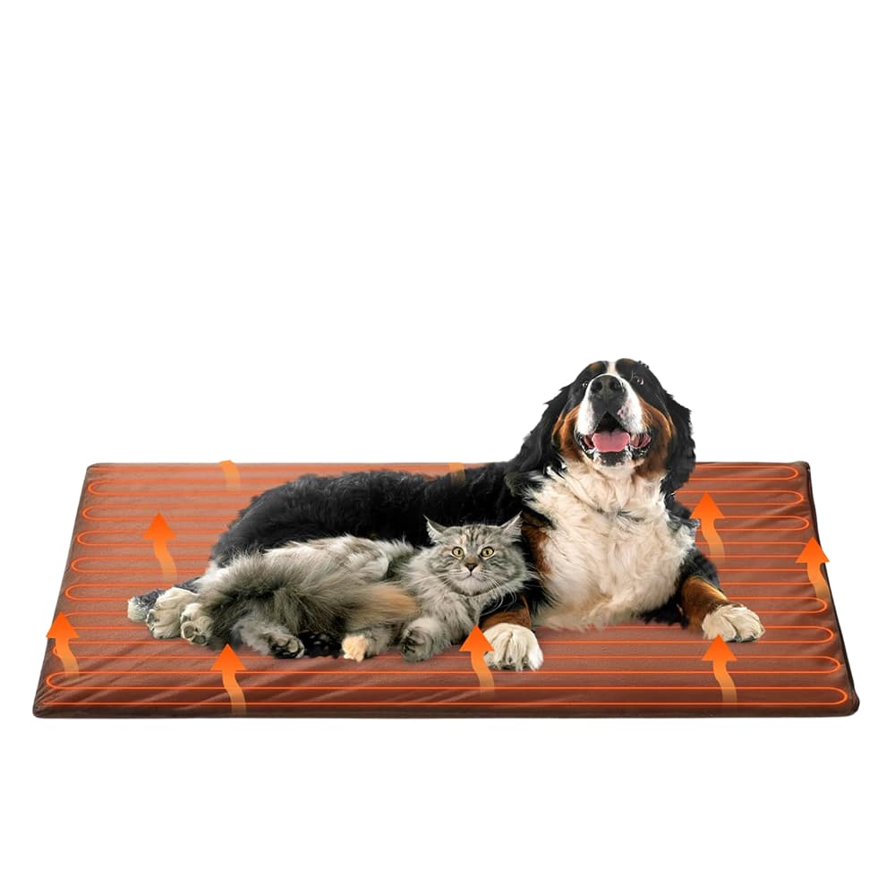 Toozey Pet Heating Pad — chew-proof steel-guard cord