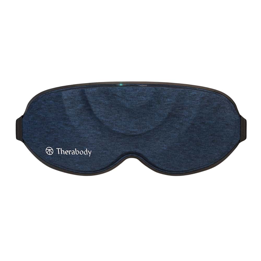 LumaRest cordless heated eye mask — 131 F sustained for the full 15-minute session