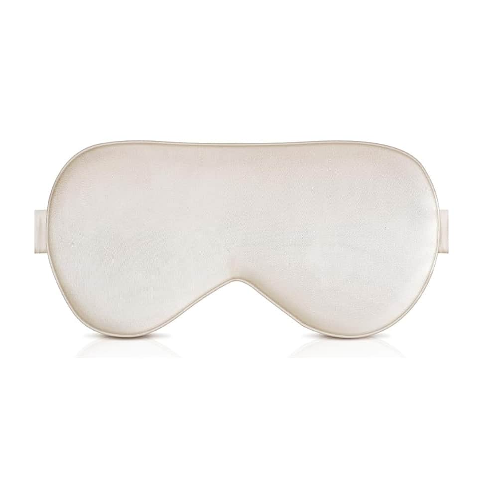 LumaRest cordless heated eye mask — 131 F sustained for the full 15-minute session